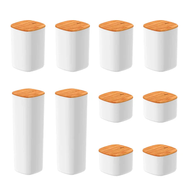 Kit de potes herméticos de 10 peças Linha Oasi