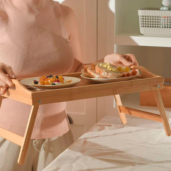 Bandeja de cama com alças Linha Oasi