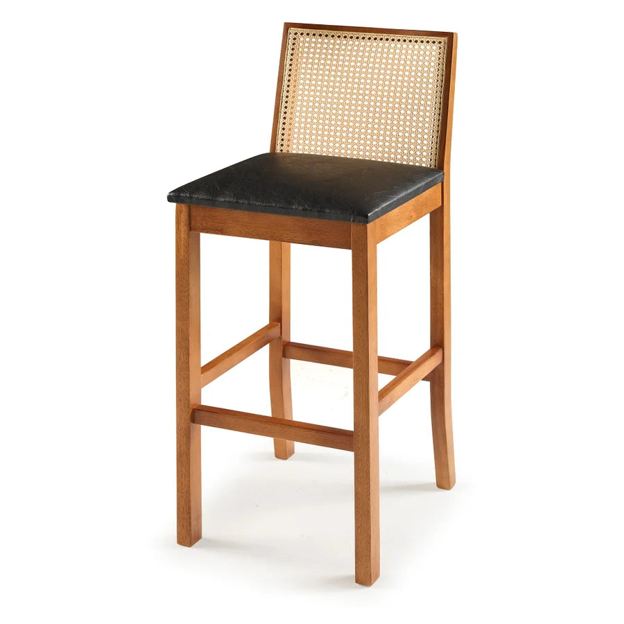 Kit de Mesa Bistrô Roma com Banqueta Sophia