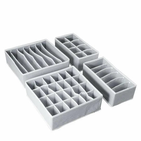 Organizador com Divisórias Estilo Colmeia – Praticidade e Elegância no seu Guarda-Roupas